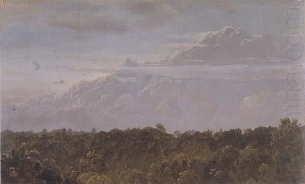 Thunder Clouds,Jamaica, Frederic E.Church